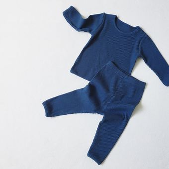 BonBini's pure broekpakje pyjama Blauw